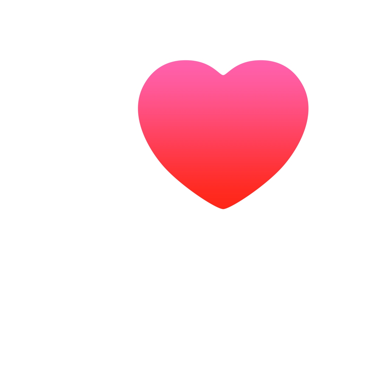 Apple Health personal fitness and wellness tracking app logo