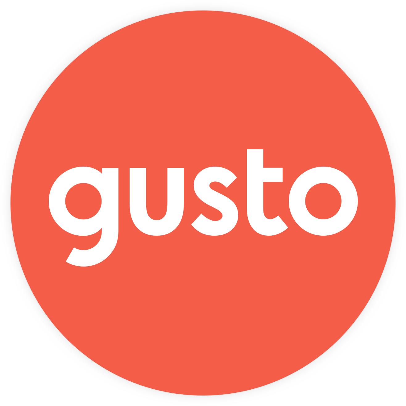 Gusto payroll and human resources platform logo